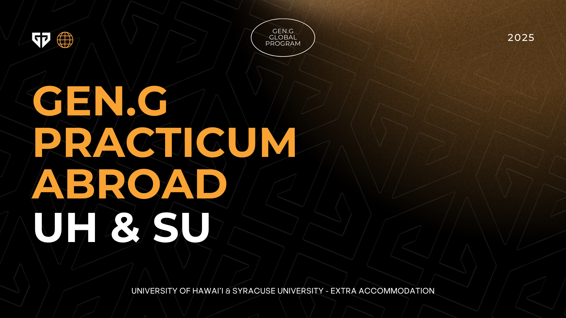 2025 UH & SU - Extra Accommodation